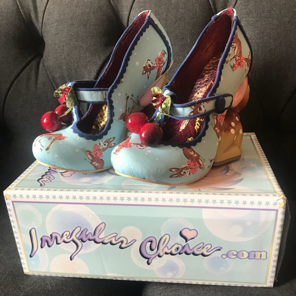 irregular choice cherry deer